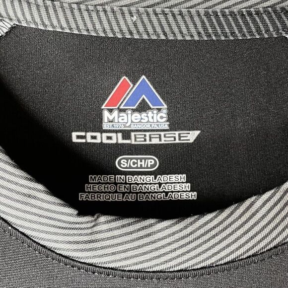 NEW ORLEANS Saints Shirt Mens S Long-Sleeve Performance Majestic Cool Base NFL - Picture 7 of 7